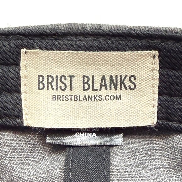 Brist Blanks Sonic Ventura California Adjustable Skater Cap Hat Charcoal Gray - Picture 8 of 10